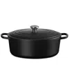 Le Creuset Signature Enameled Cast Iron 8-qt, Oval Dutch Oven In Licorice