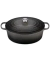 Le Creuset Signature Enameled Cast Iron 8-qt, Oval Dutch Oven In Oyster