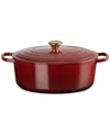 Le Creuset Signature Enameled Cast Iron 8-qt, Oval Dutch Oven In Rhone