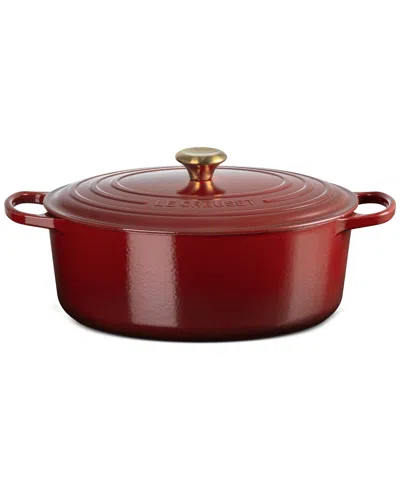 Le Creuset Signature Enameled Cast Iron 8-qt, Oval Dutch Oven In Rhone