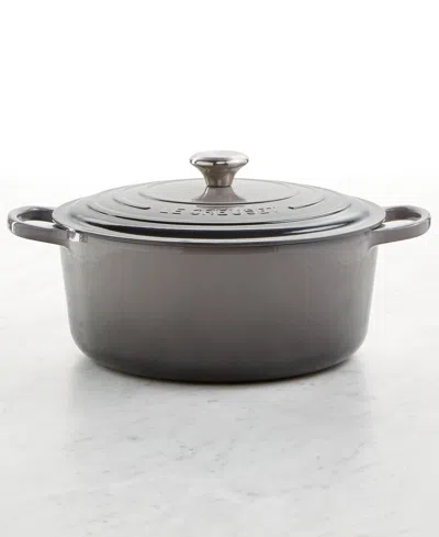 Le Creuset Signature Enameled Cast Iron 9 Qt. Round French Oven In Gray