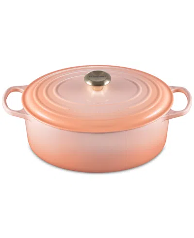 Le Creuset Signature Enameled Cast Iron Oval Dutch Oven In Pink