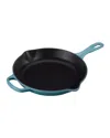 Le Creuset Signature Iron Handle Skillet, 10.25" In Caribbean