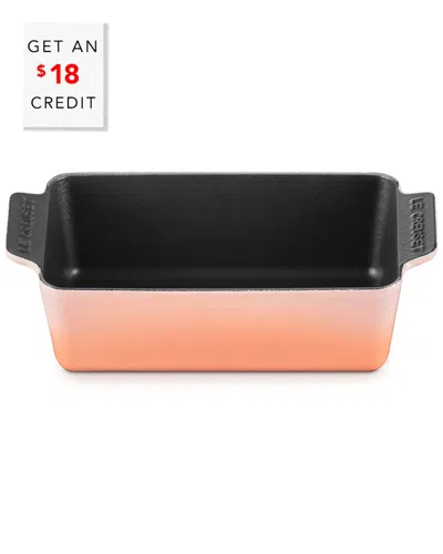 Le Creuset Signature Loaf Pan With $18 Credit In Multi