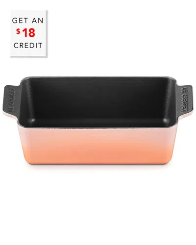 Le Creuset Signature Loaf Pan With $18 Credit In Orange