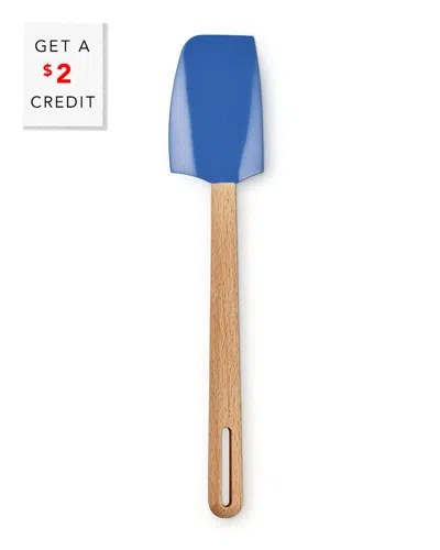 Le Creuset Signature Marseille Silicone Spatula Spoon In Blue