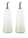 Le Creuset Signature Oil & Vinegar Set In White
