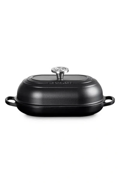 Le Creuset Signature Oval Bread Oven In Licorice