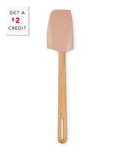 Le Creuset Signature Peche Silicone Medium Spatula In Pink