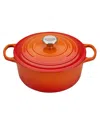 Le Creuset Signature Enameled Cast Iron 5.5 Qt. Round Dutch Oven In Flame