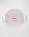 Le Creuset 7.25-qt. Signature Enameled Cast Iron Round Dutch Oven In Shallot