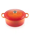 Le Creuset Signature Round 9-quart Dutch Oven In Orange