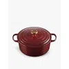 Le Creuset Garnet Signature Round Cast-iron Casserole Dish 28cm