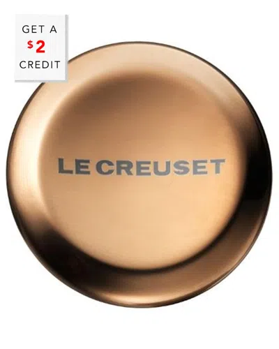 Le Creuset Signature Small Copper Knob With $2 Credit In Brown