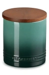 Le Creuset Signature Stoneware 1.2-quart Storage Canister In Artichaut