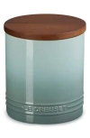 Le Creuset Signature Stoneware 1.2-quart Storage Canister In Sea Salt