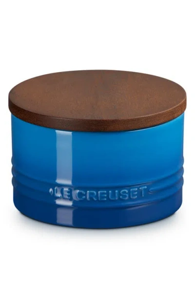Le Creuset Signature Stoneware 16-ounce Storage Canister In Marseille
