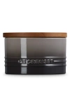 Le Creuset Signature Stoneware 16-ounce Storage Canister In Gray