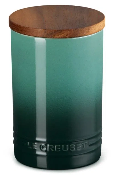 Le Creuset Signature Stoneware 26-ounce Storage Canister In Artichaut