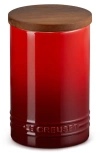 Le Creuset Signature Stoneware 26-ounce Storage Canister In Cerise