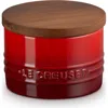 Le Creuset Signature Stoneware 7-ounce Storage Canister In Cerise