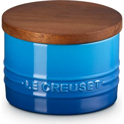 Le Creuset Signature Stoneware 7-ounce Storage Canister In Marseille