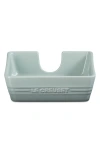 Le Creuset Signature Stoneware Napkin Holder In Sea Salt