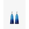 Le Creuset Azure Blue Signature Stoneware Oil And Vinegar Set