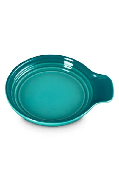 Le Creuset Signature Stoneware Spoon Rest In Green