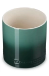 Le Creuset Signature Stoneware Utensil Crock In Green