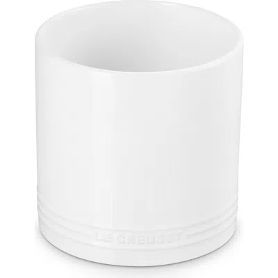 Le Creuset Signature Stoneware Utensil Crock In White