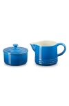 Le Creuset Stoneware Cream & Sugar Set In Marseille