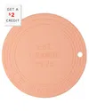 Le Creuset Est. 1925 Round 8" Silicone Trivet In Orange