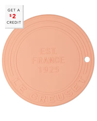 Le Creuset Silicone Trivet With $2 Credit In Pink