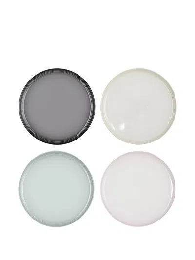 Le Creuset Small Plates (set Of Four) In Multi