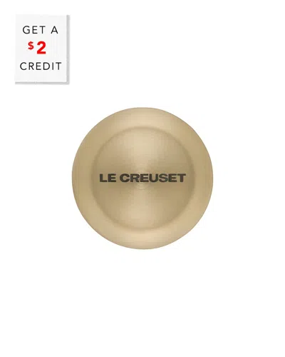 LE CREUSET LE CREUSET SMALL SIGNATURE LIGHT GOLD KNOB WITH $2 CREDIT