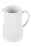 Le Creuset Stoneware Scandinavia Pitcher In White