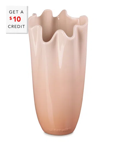 LE CREUSET LE CREUSET SMALL VASE WITH $10 CREDIT