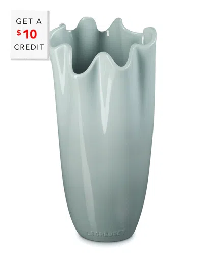 LE CREUSET LE CREUSET SMALL VASE WITH $10 CREDIT