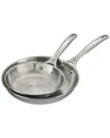 Le Creuset Stainless Steel 2pc Set