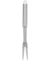 LE CREUSET STAINLESS STEEL ALPINE COLLECTION 2-PRONG GRILL FORK, 17.5"