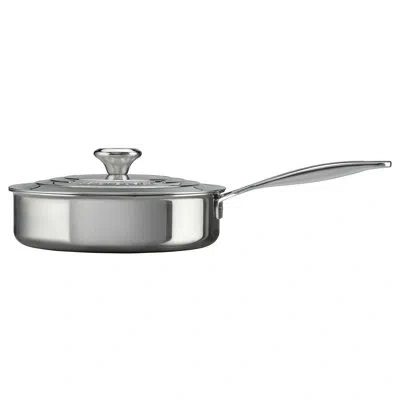 Le Creuset Stainless Steel Saute Pan With Lid