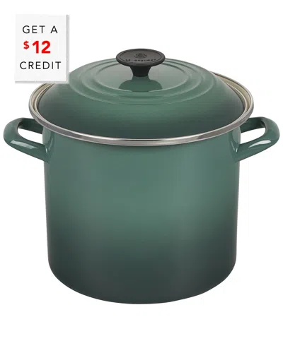 Le Creuset 8 Quart Enamel On Steel Stockpot With Lid In Marseille