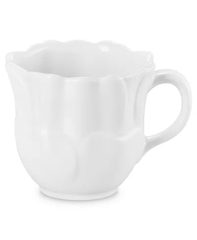 Le Creuset Stoneware 11 Oz. Petal Mug In White