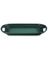 Le Creuset Stoneware 14" Serving Platter In Green