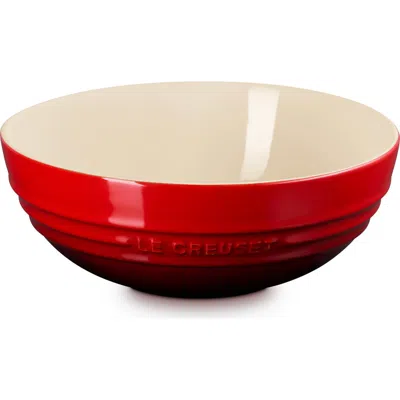Le Creuset Stoneware 3 Quart Multi Bowl In Red