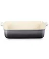 Le Creuset Stoneware 6.75 Quart Heritage Deep Rectangular Lasagna Dish In Gray
