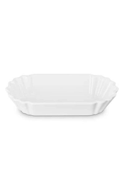 Le Creuset Stoneware Bistro Boat In White