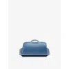 Le Creuset Hambray Stoneware Butter Dish 17cm In Blue