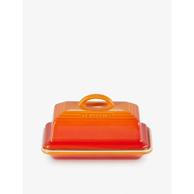 Le Creuset Volcanic Stoneware Butter Dish 17cm